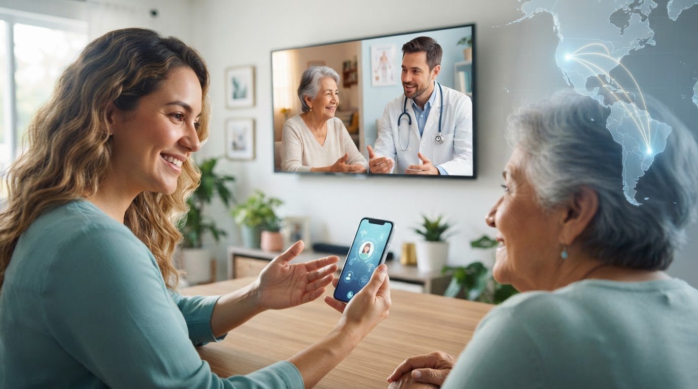 Cómo enviar datos móviles para telemedicina en Latinoamérica desde Estados Unidos